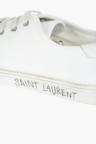 Lace up Canvas Sneakers with Logo