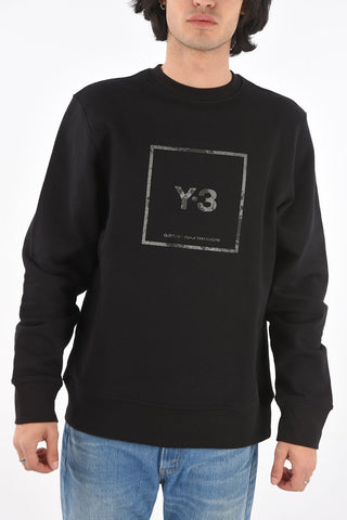 Y-3 YOHJI YAMAMOTO Crewneck Sweatshirt with Logo Print
