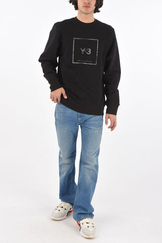 Y-3 YOHJI YAMAMOTO Crewneck Sweatshirt with Logo Print