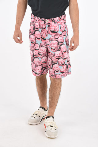 SHIRT Shorts YUE MINJUN in Cotone