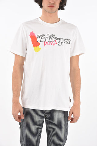 KID SUPER STUDIO T-shirt stampata con ricamo