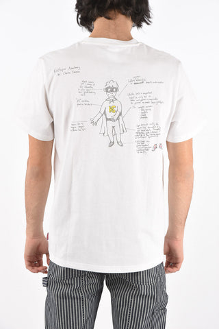 KID SUPER STUDIO T-shirt stampata con ricamo
