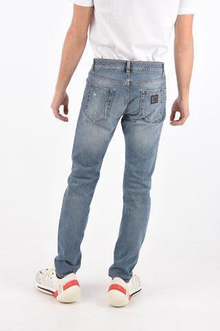 5 Pocket SLIM FIT Distressed Denims