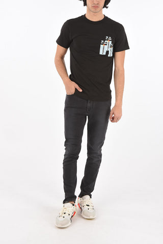 Crewneck T-shirt With Print