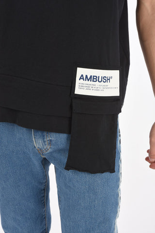 Jersey cotton WAIST POCKET t-shirt