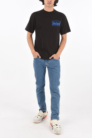 T-shirt with printed logo