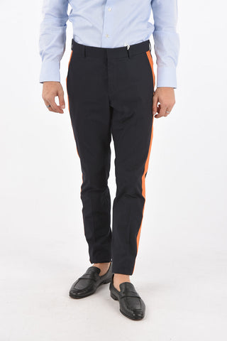 4 Pocket Contrasting Band Pants