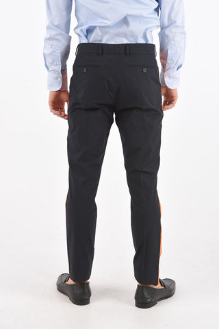 4 Pocket Contrasting Band Pants