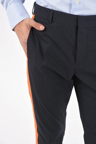 4 Pocket Contrasting Band Pants
