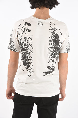 Crewneck Printed T-shirt LOTA with Catch pocket