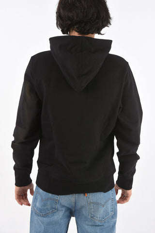 Y-3 YOHJI YAMAMOTO logo printed sweatshirt with hood