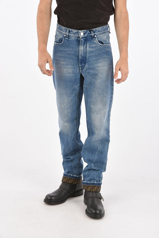 5 Pocket Logo Cuff Dèlavè Denims