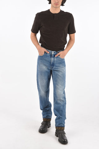 5 Pocket Logo Cuff Dèlavè Denims