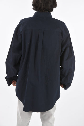 Camicia Oversized western con Collo Button-down
