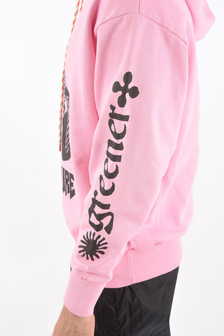 Hooded Sweatshirt NO FUTURE with Print