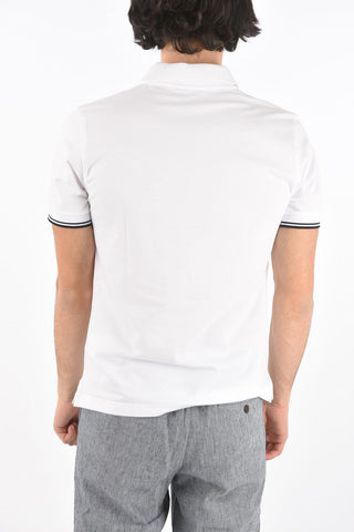 Polo in Cotone con Logo Ricamato