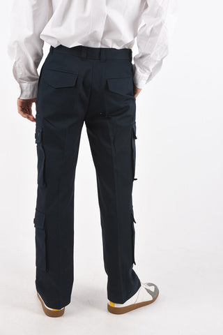 Belt Loop Cotton Cargo Pants