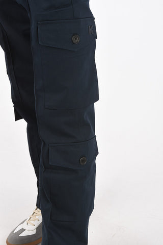 Belt Loop Cotton Cargo Pants