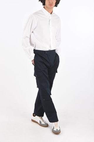 Belt Loop Cotton Cargo Pants