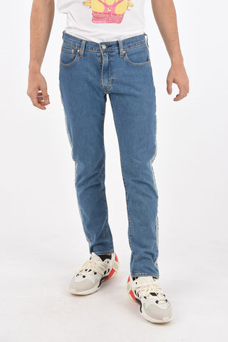 Cropped Tapered Jeans HI-BALL ROLL Medium Wash