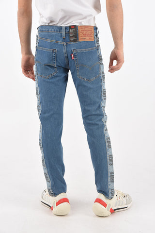 Cropped Tapered Jeans HI-BALL ROLL Medium Wash