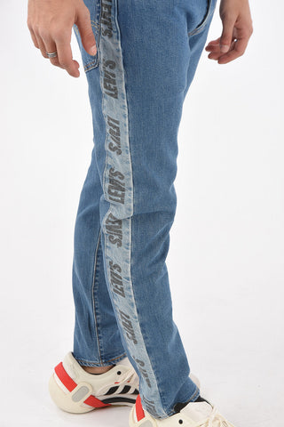 Cropped Tapered Jeans HI-BALL ROLL Medium Wash