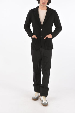 2-Buttons Blazer With Patch Pockets