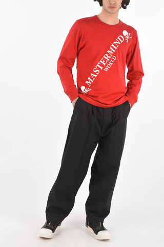Crew Neck Printed Cotton T-Shirt