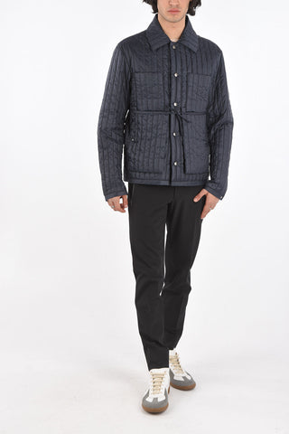 Padded Jacket with Snap Closure