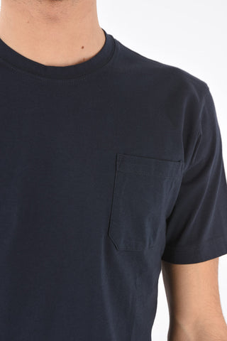 Crewneck t-shirt with pocket