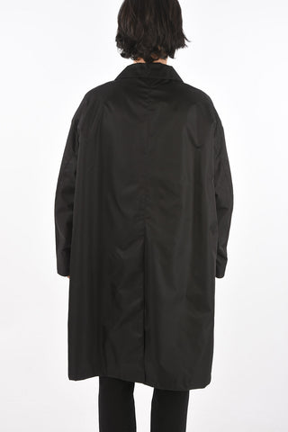 RE-NYLON Single-breasted Hidden Fastening Trench