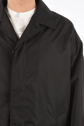 RE-NYLON Single-breasted Hidden Fastening Trench