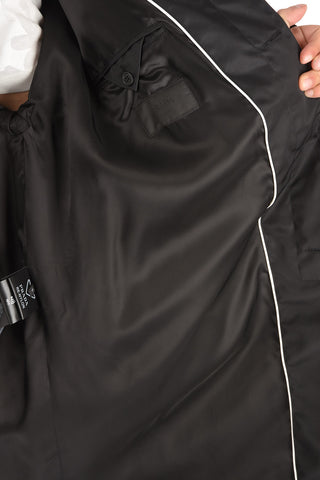 RE-NYLON Single-breasted Hidden Fastening Trench