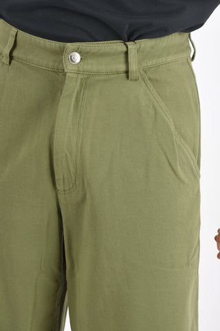 4 Pocket Cotton Shorts with Belt Loops