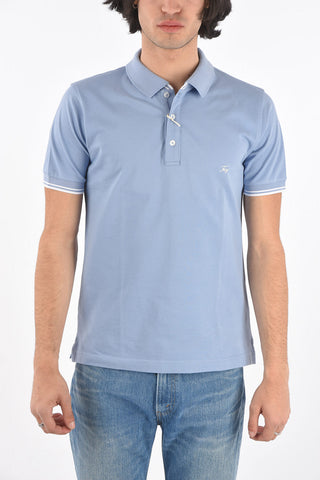 Embroidered Logo Cotton Polo