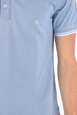 Embroidered Logo Cotton Polo