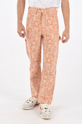 LEE relaxed fit brocade Carpenter pants