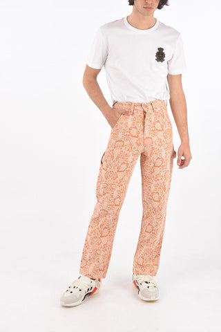 LEE relaxed fit brocade Carpenter pants