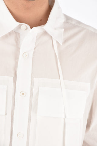 Shirt LACED with front pockets