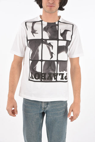 JUNYA WATANABE Crewneck T-shirt With PLAYBOY Print