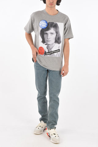 Printed CHIMES OF FREEDOM big fit t-shirt