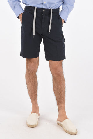 5-pockets Shorts with Waist Drawstring