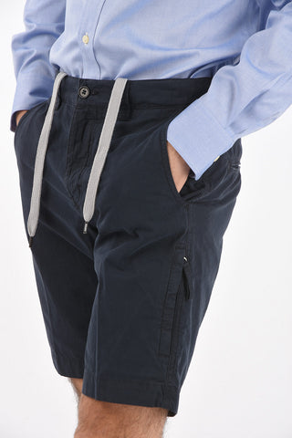 5-pockets Shorts with Waist Drawstring