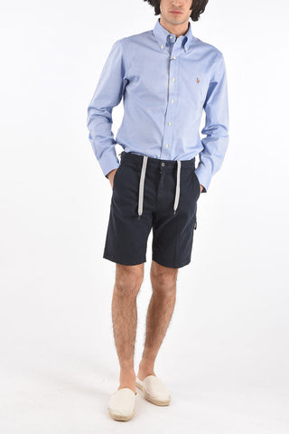 5-pockets Shorts with Waist Drawstring