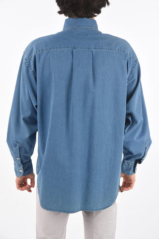 Camicia denim oversize