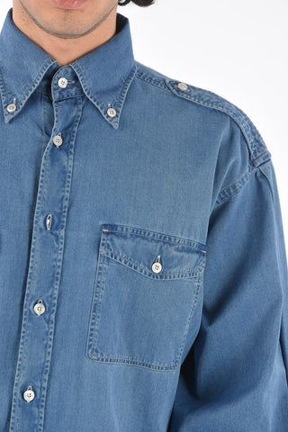 Camicia denim oversize
