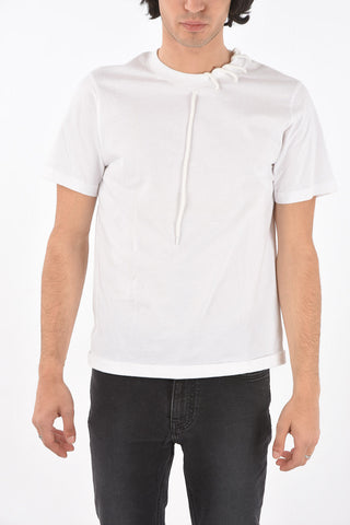 T-shirt LACED with neck detail