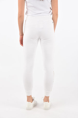 COUTURE EST.1978 Jogger Pants with Side Inserts Cut-out