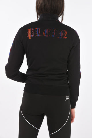 COUTURE EST.1978 Mock Neck Sweatshirt with Front Zip