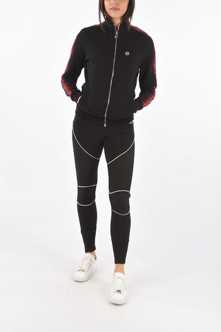 COUTURE EST.1978 Mock Neck Sweatshirt with Front Zip